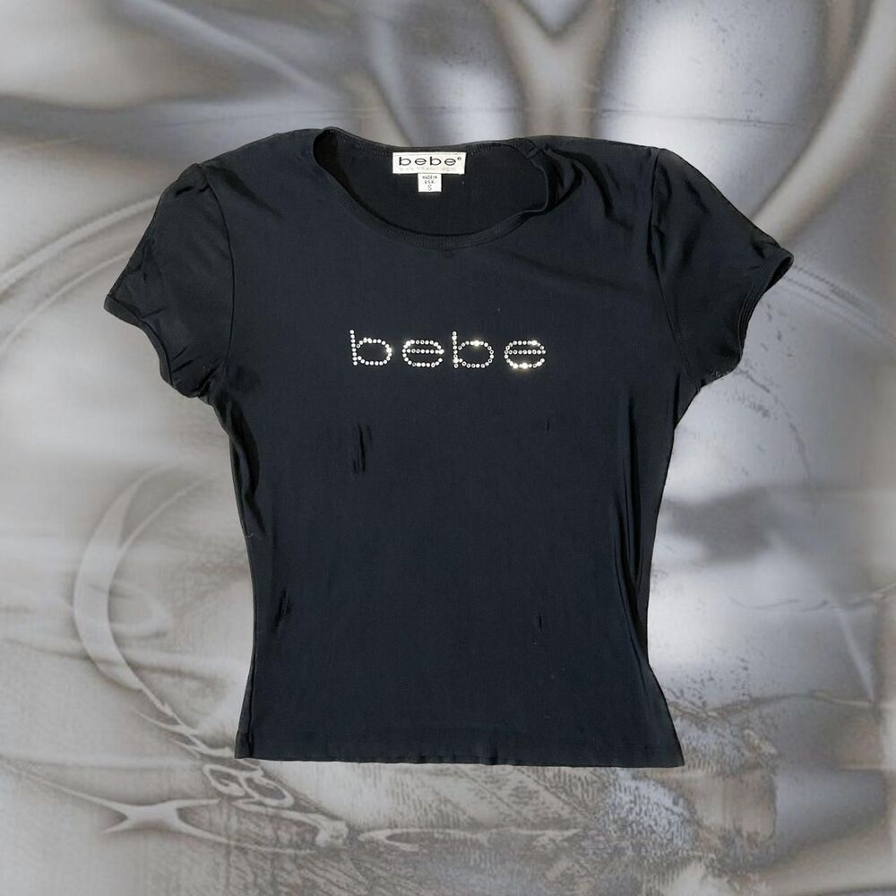 Bebe Women's Black T-shirt